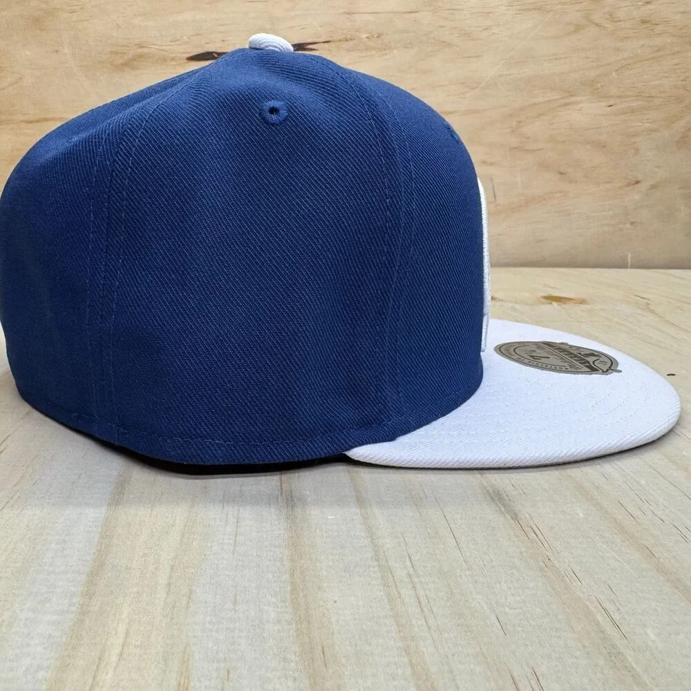 NEW Tampa Bay Lightning Mitchell Ness 2 Tone Liberty Fitted Cap Hat sz 7 1/4